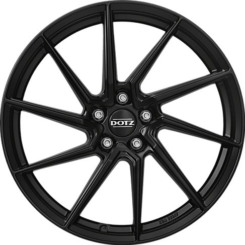 Dotz Spa Black 7,5x17 5x100 ET35